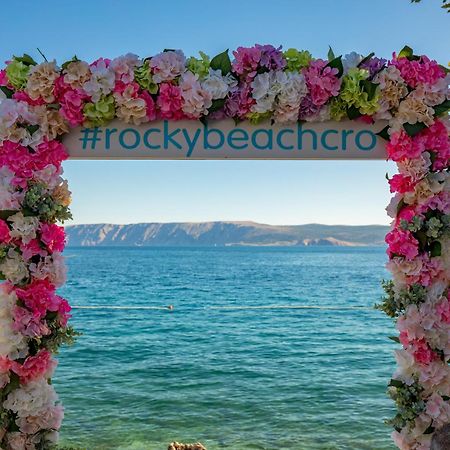 Rocky Beach Rooms Novi Vinodolski Exteriér fotografie